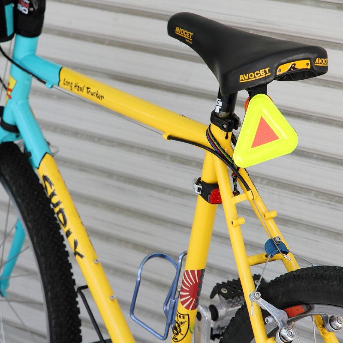 Image of Blue Lug Reflective Larger Triangle - RANDOM Assorted Colours