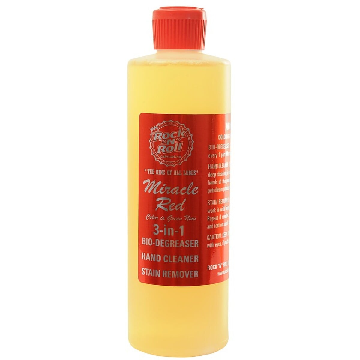 Image of Rock-N-Roll Miracle Red Concentrated Cleaner and Degreaser: 16oz / 480ml