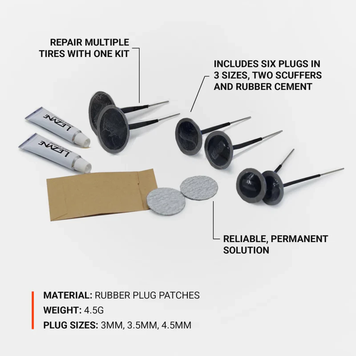 Image of Lezyne Tubeless Pro Plugs