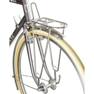 Image of Velo Orange Constructeur Front Rack Polished Stainless Steel