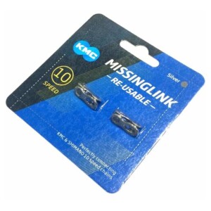 Image of KMC "Missinglink" Quick Chain Link 10 Speed Silver (2 Links)