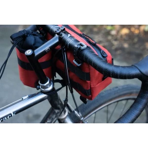 アクセサリー SWIFT INDUSTRIES kestrel handlebar bag SWIFT INDUSTRIES* kestrel handlebar bag (ecopak/black) - BLUE LUG
