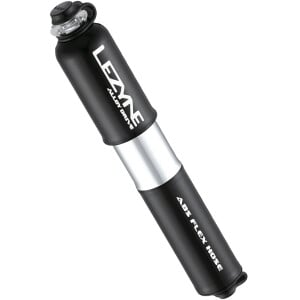 Image of Lezyne Alloy Drive Frame Pump, Medium: Black/Polished Silver