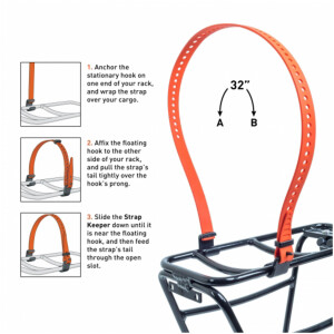 Image of Voile Rack Strap (10mm clips)