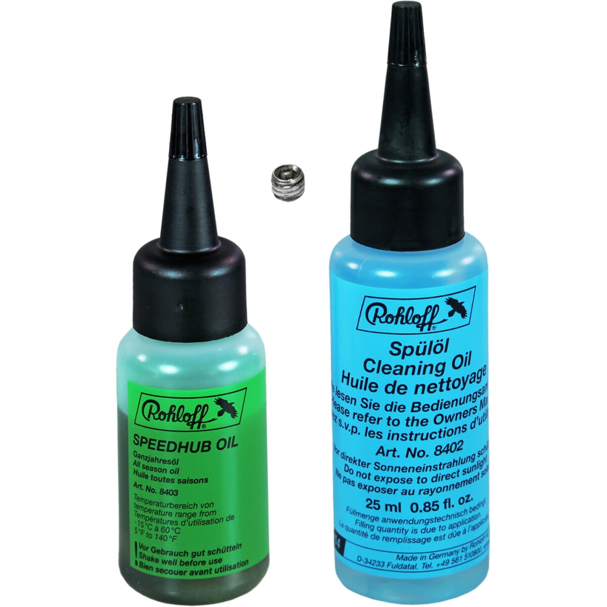 Image of Rohloff Oil of Speedhub - Oil Change Set (All-Seasons & Cleaning Oil + 1x 8205) - 8411