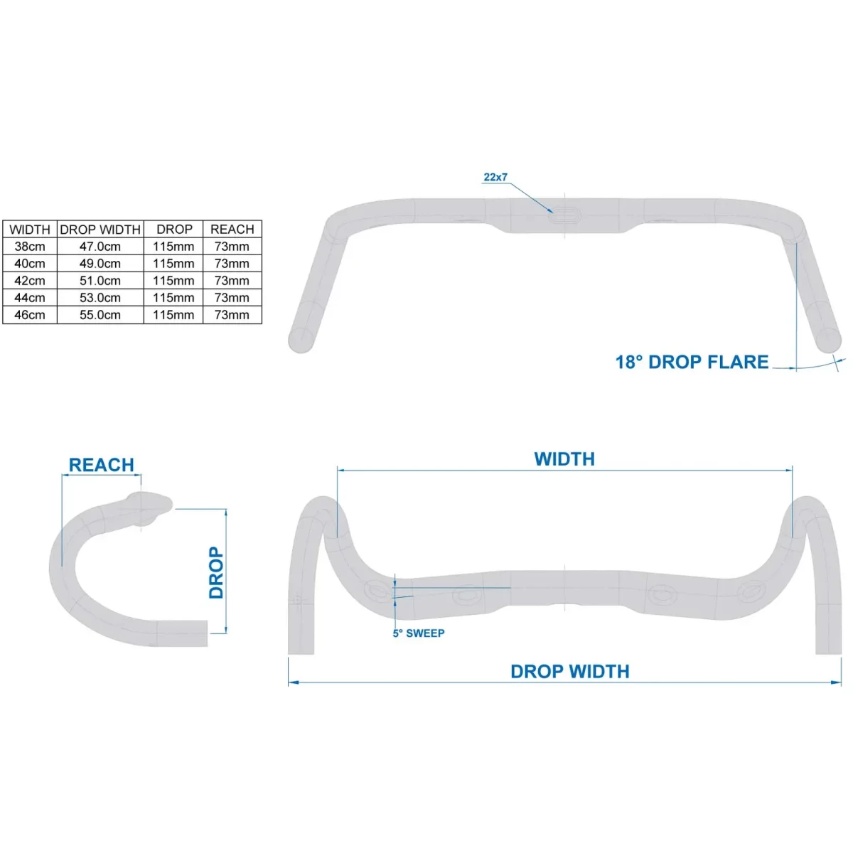 Image of Ritchey Butano Comp Road Handlebar