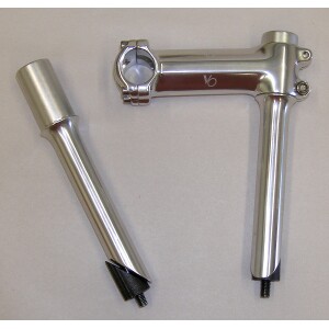 Image of Velo Orange Threadless Stem Adapter Silver