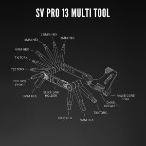 Image of Lezyne SV Pro 13 Tool