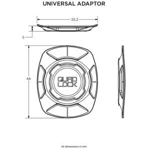 Image of Quad Lock Universal Adapter V3