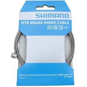 Image of Shimano MTB Brake Inner Cable 1.6 x 2050mm  Stainless