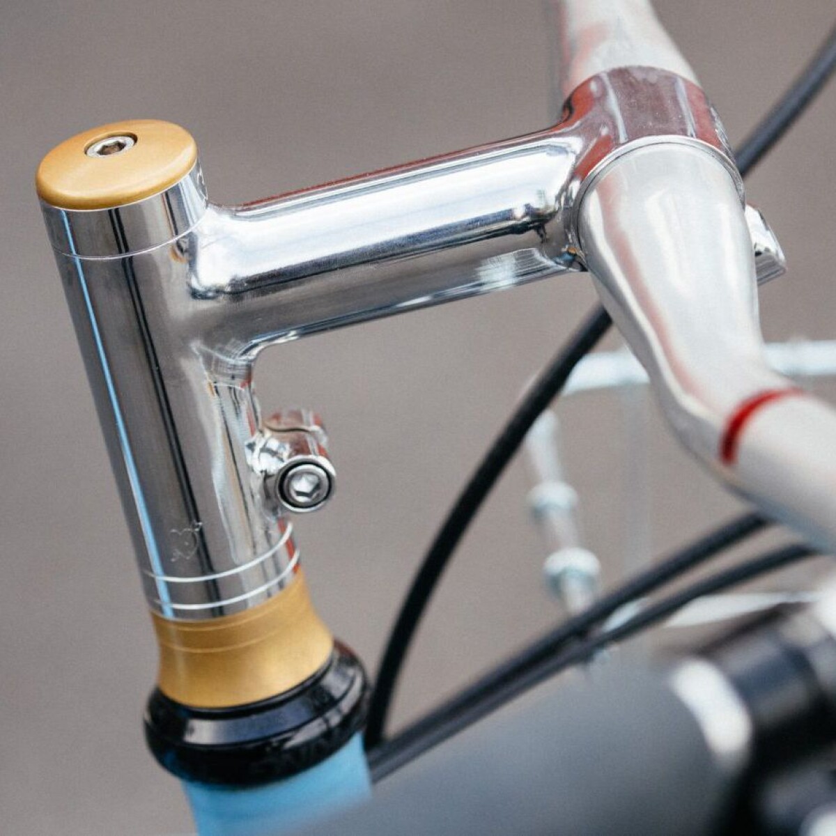 Image of Blue Lug "Select" Brass Headset Spacer Kit (Tapered, 5, 10, 20 mm)