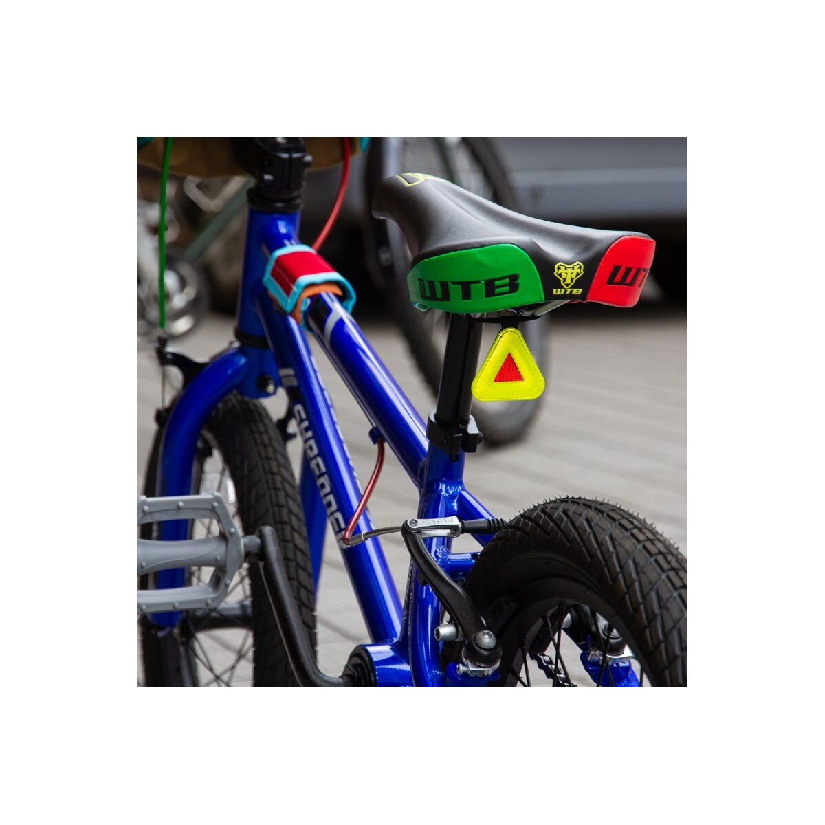 Blue Lug Reflective Mini Triangle - RANDOM Assorted Colours