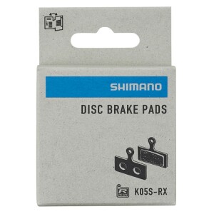 Image of Shimano R9270 K05S-RX Disc Brake Pad and Spring Resin Compound Stainless Steel Back Plate One Pair