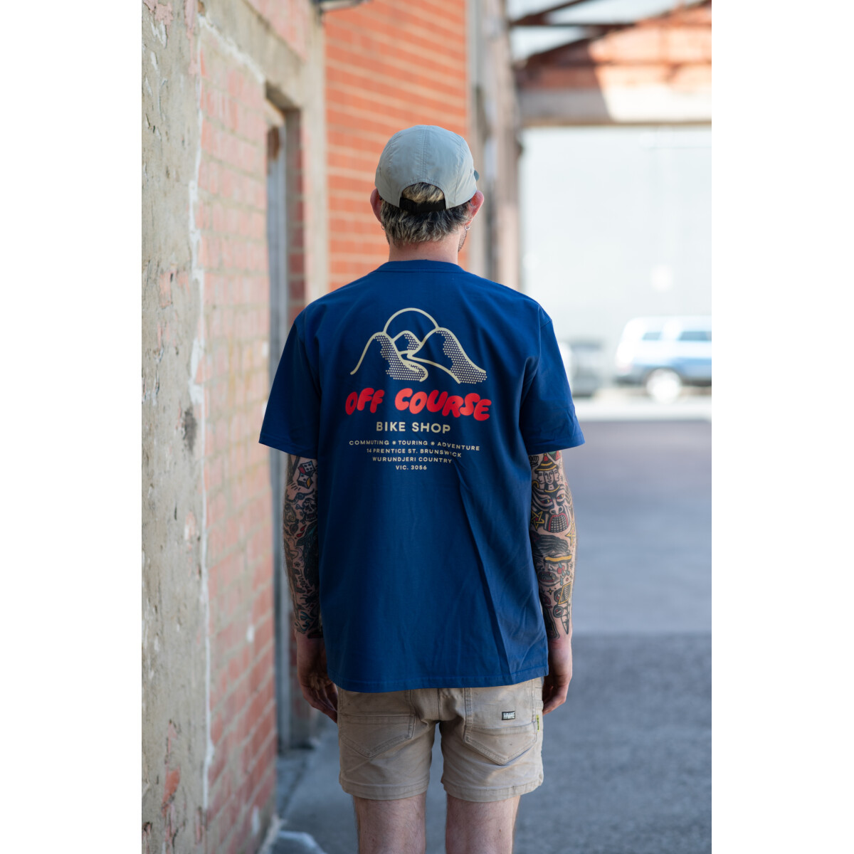Image of Off Course Classic T-Shirt - Cobalt Blue