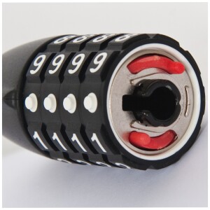 Image of Abus Steel-O-Flex Tresor 6615C Combo 85cm
