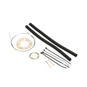 Image of Rohloff Hub Cables for Internal Gear Mech includes Tubes and Zip ties - 8271