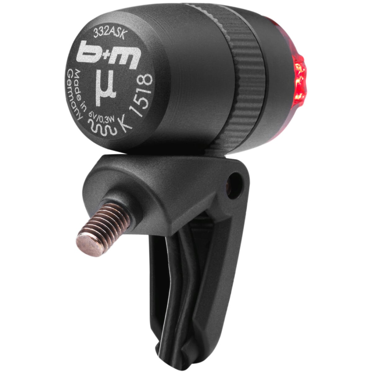 Image of B+M u [my:] Rear Dynamo Light Black