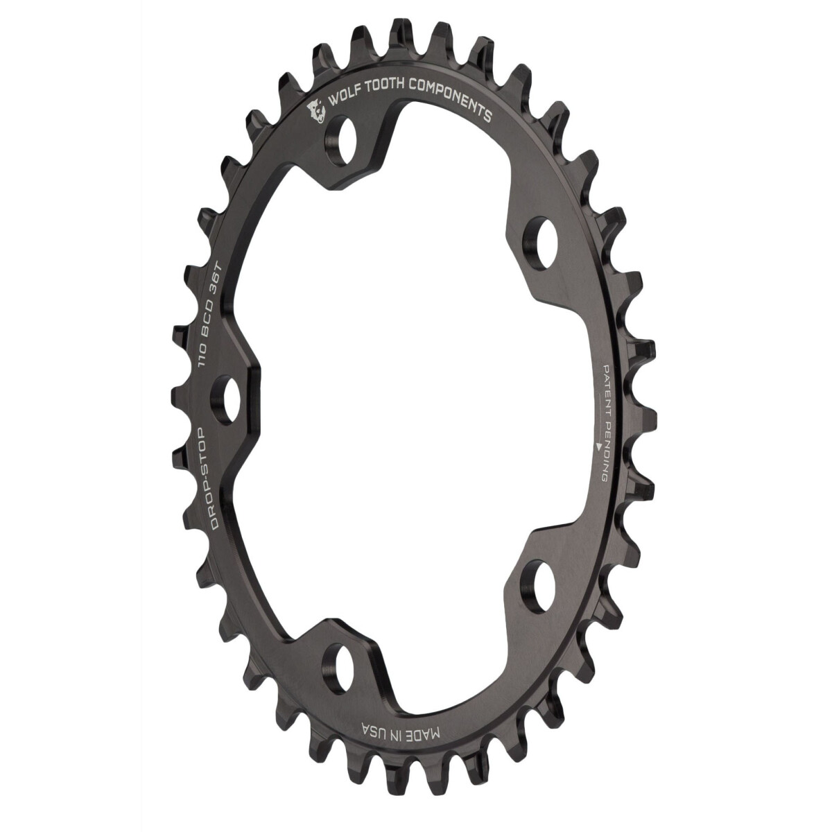 Image of Wolf Tooth 110 BCD 5-Bolt Drop Stop B Chainring