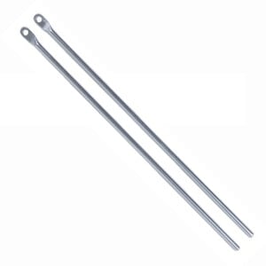 Image of Nitto M18 Rack Struts 420mm Silver Pair