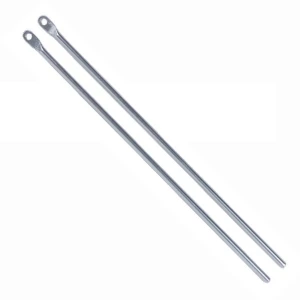 Image of Nitto M18 Rack Struts 420mm Silver Pair