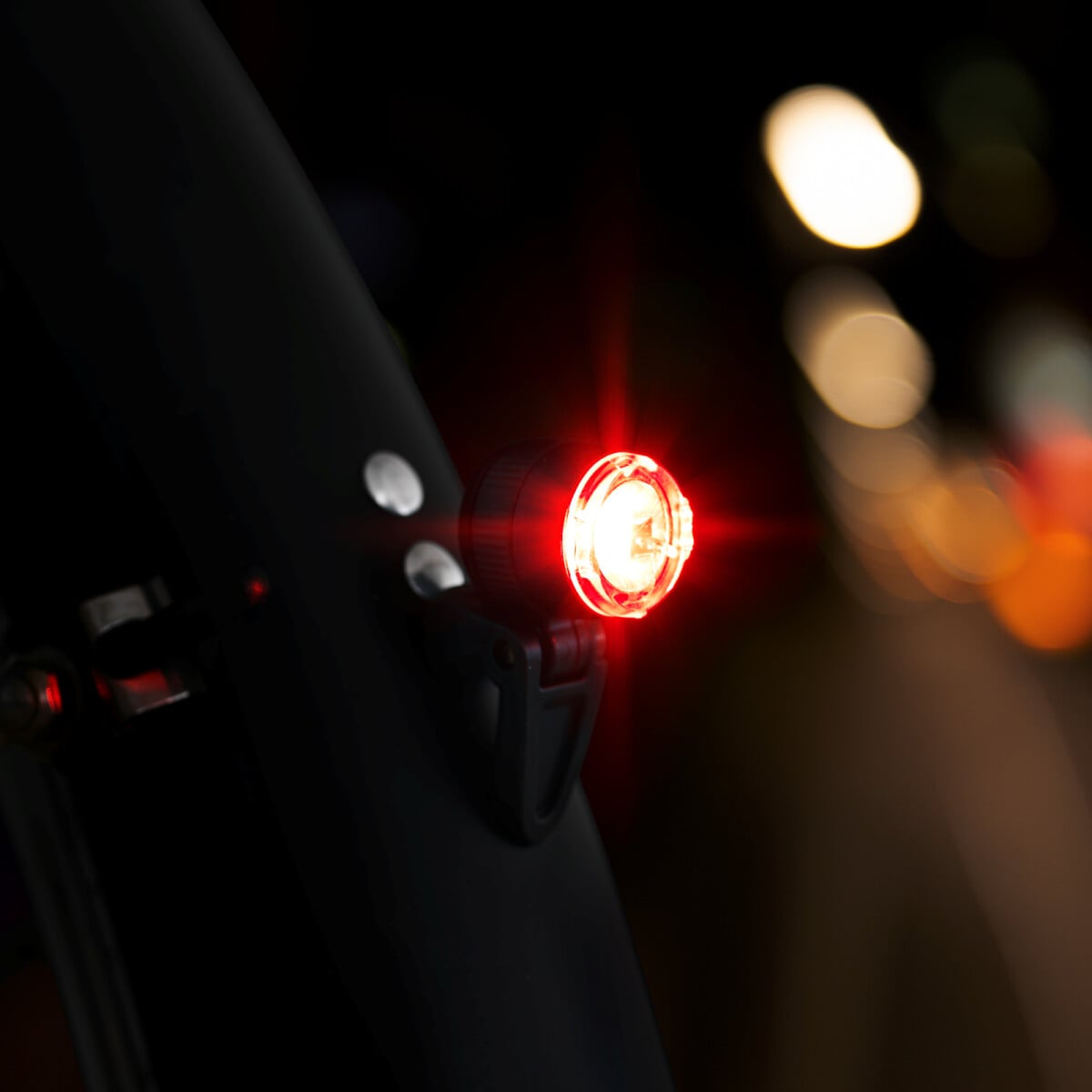 Image of B+M u [my:] Rear Dynamo Light Black