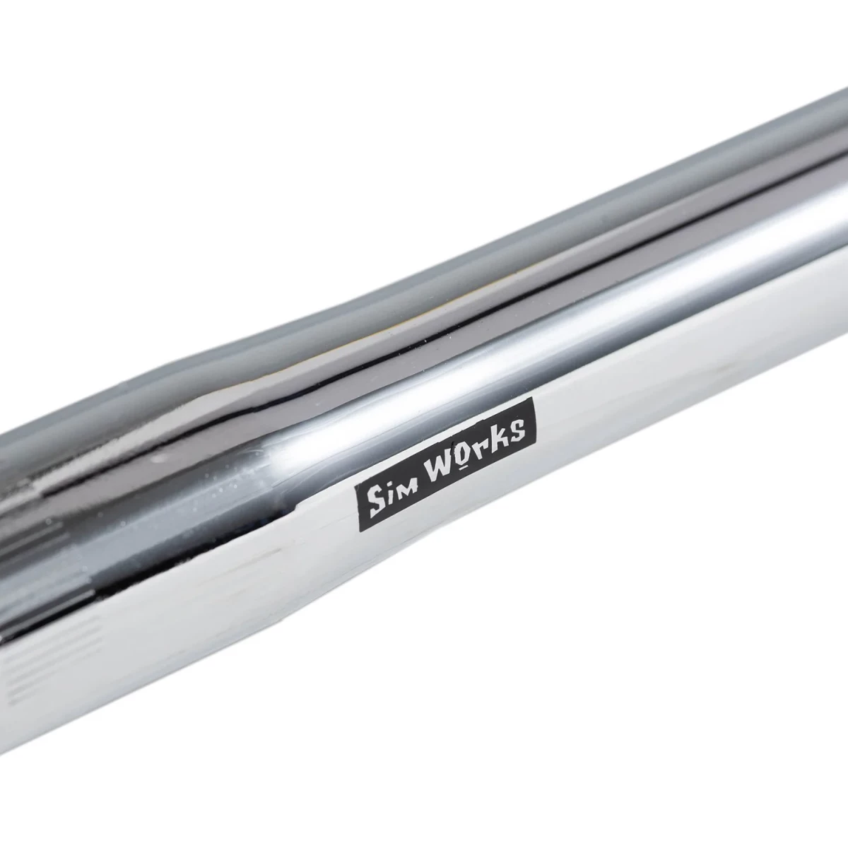 Image of SimWorks Little Nick CrMo Bar 25.4mm 700mm Dullbright Silver