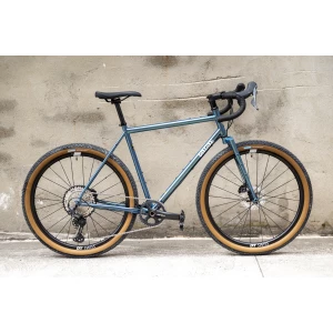 Image of Wilde Rambler Bike GRX 12 Speed Ocean Sparkle Complete Build