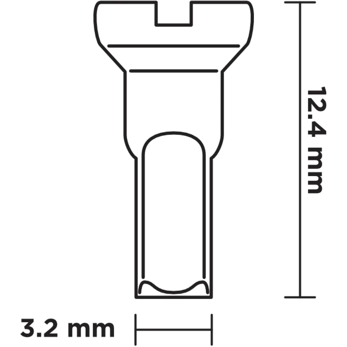 Image of SimWorks Hoshi Raw Brass Nipple 14g - 72 Pack