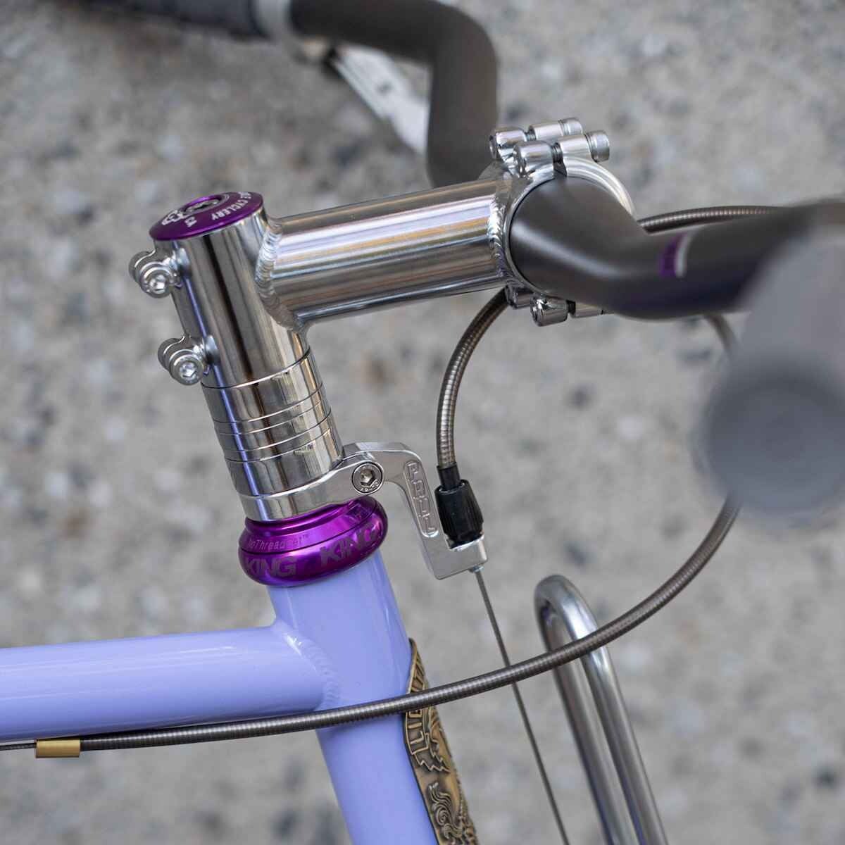 Image of Nitto Cr-Mo Thinwall 1 1/8 Headset Spacer Kit (2x5, 2x10, 1x20mm)