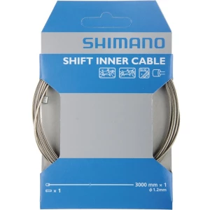 Image of Shimano Inner Shift Gear Cable - Tandem 1.2mm X 3000mm Stainless