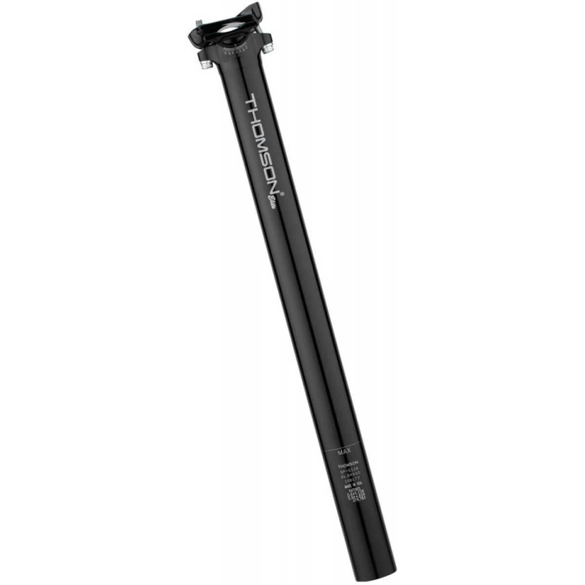 パーツ THOMSON Elite SEAT POST 27.2 330 black THOMSON ( トムソン ) シートポスト ELITE SEAT POST ブラック