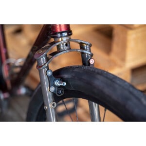 Image of Mone Bikes Hachita Fork Raw Clear Coat