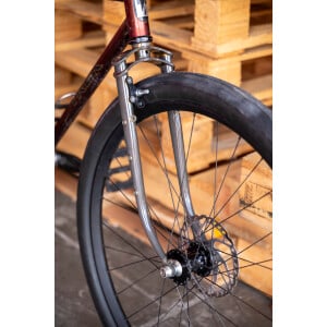 Image of Mone Bikes Hachita Fork Raw Clear Coat