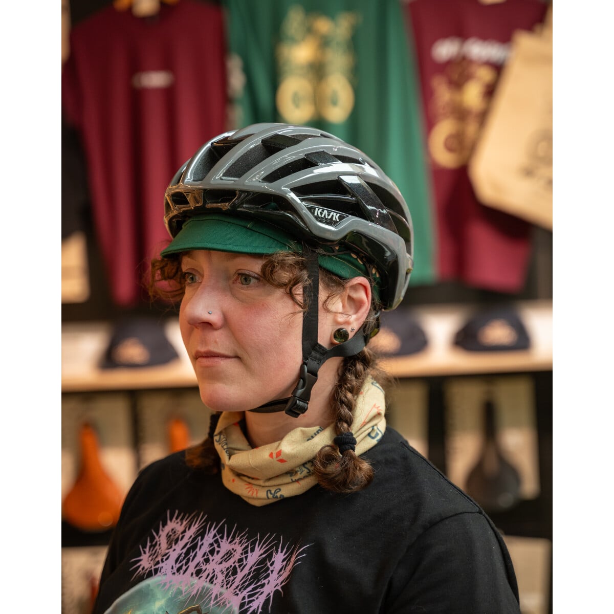 Image of Off Course Cycling Cap - Brunswick Green