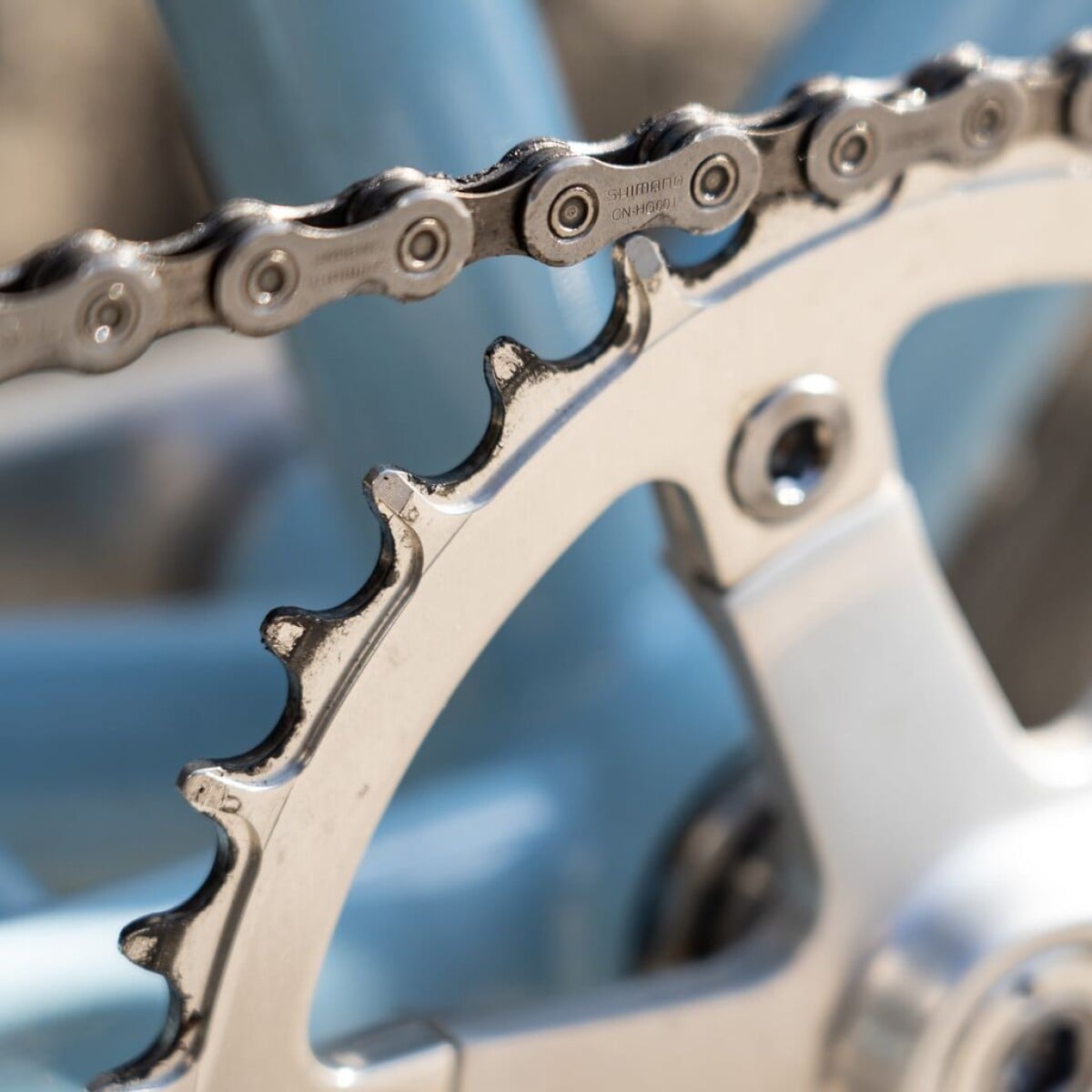 Image of Blue Lug Narrow Wide Chainring 110bcd