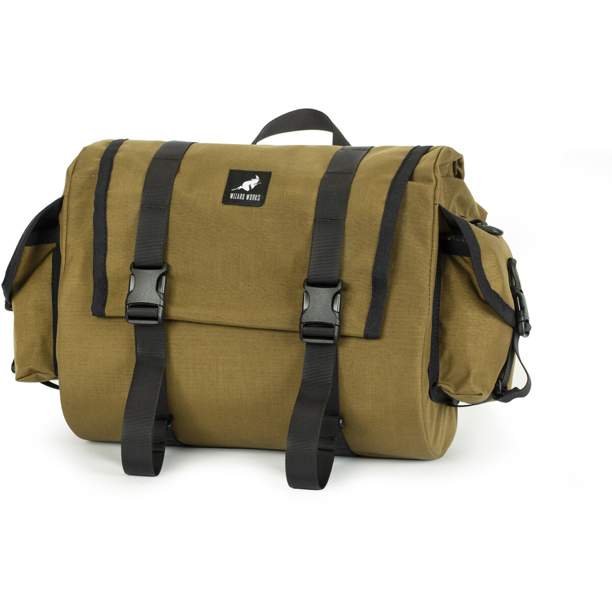 hy6qekpqfyygkcmqnjhn.jpg Image of Wizard Works Shazam Saddle Bag (Large)