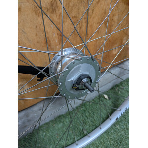 Image of Sturmey Archer Dynamo Drum Brake Wheel 700c Jetset Rim 36 Hole