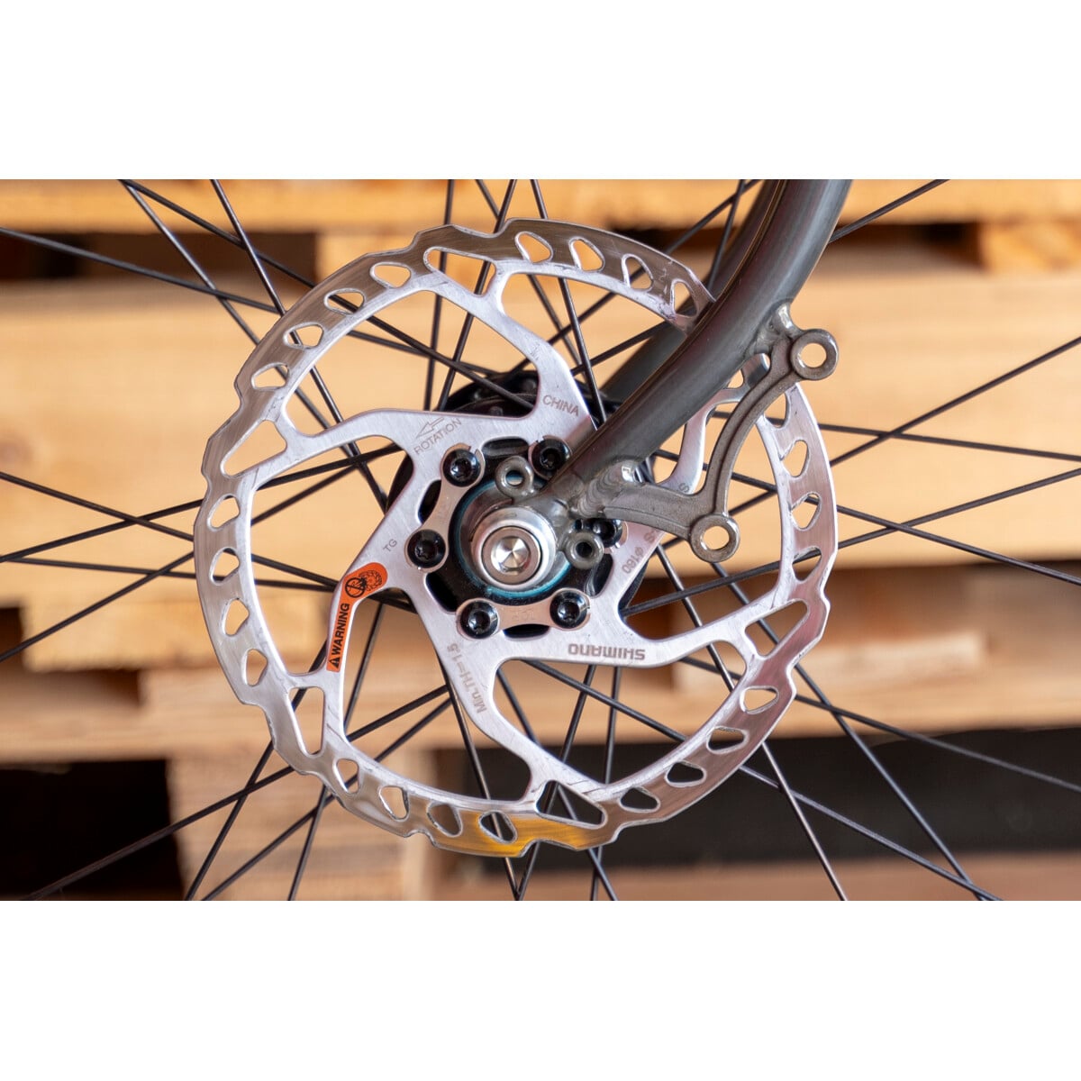 Image of Mone Bikes Hachita Fork Raw Clear Coat