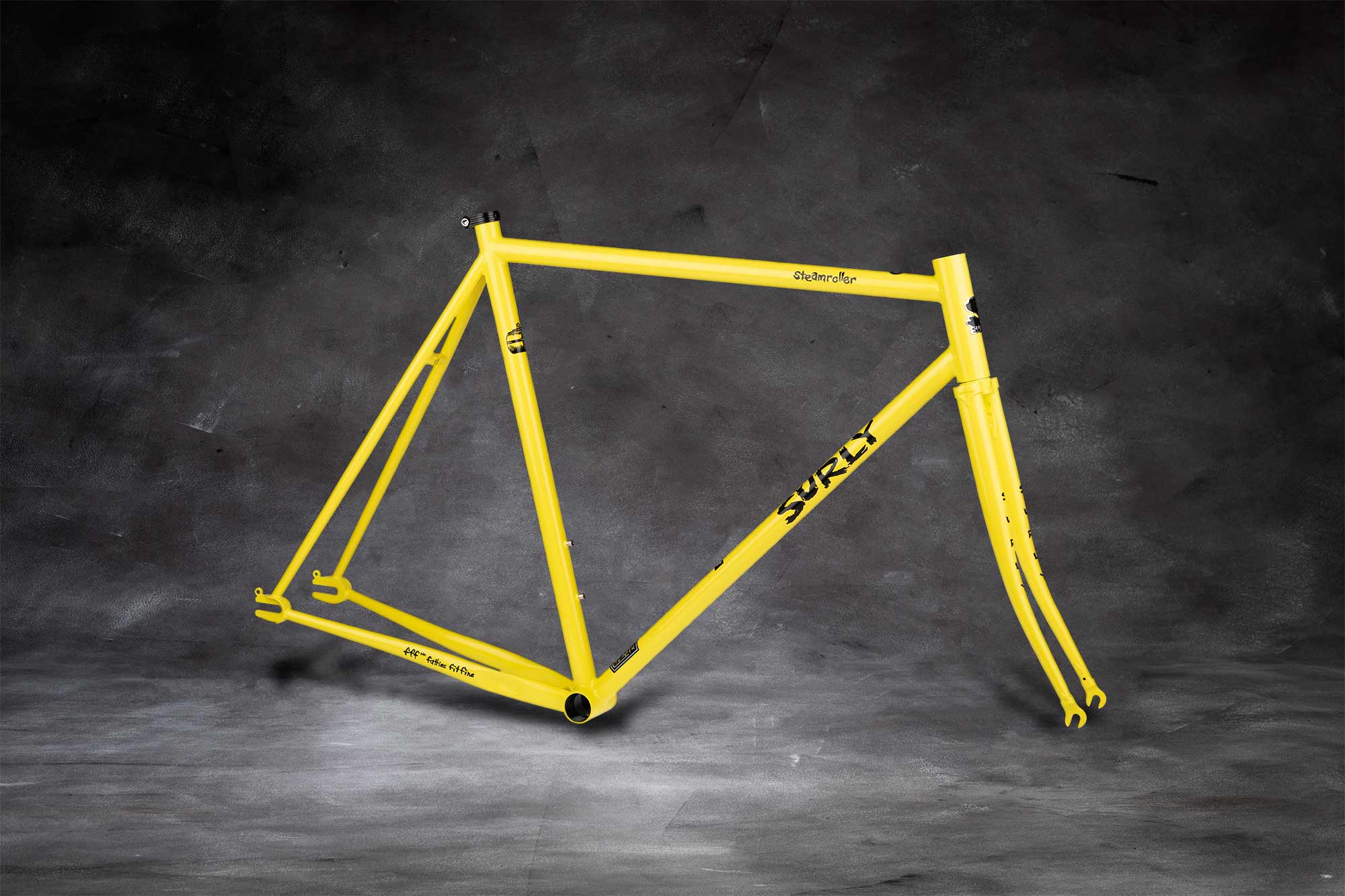SURLY 53フレーム イエロー Custom Surly Steamroller - Bicycle Junction