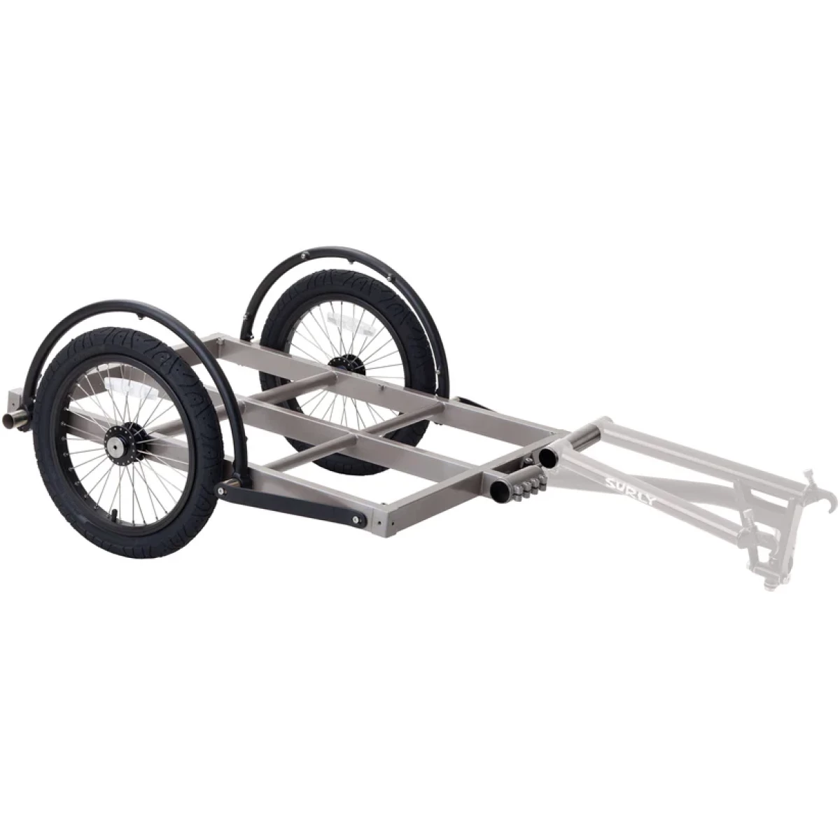 Image of Surly Ted Short Bed Trailer Includes Hitch Assembly