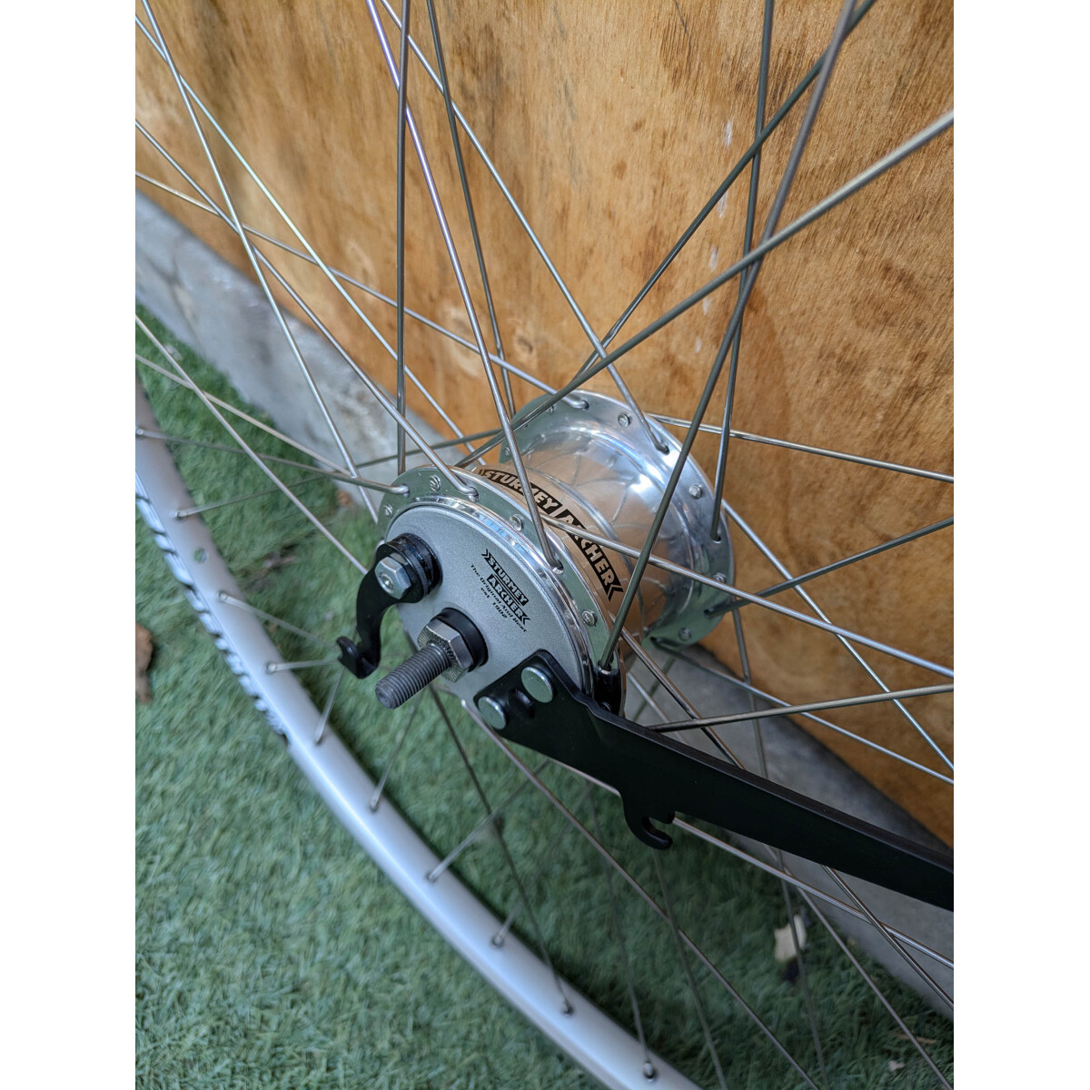 Image of Sturmey Archer Dynamo Drum Brake Wheel 700c Jetset Rim 36 Hole
