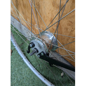 Image of Sturmey Archer Dynamo Drum Brake Wheel 700c Jetset Rim 36 Hole