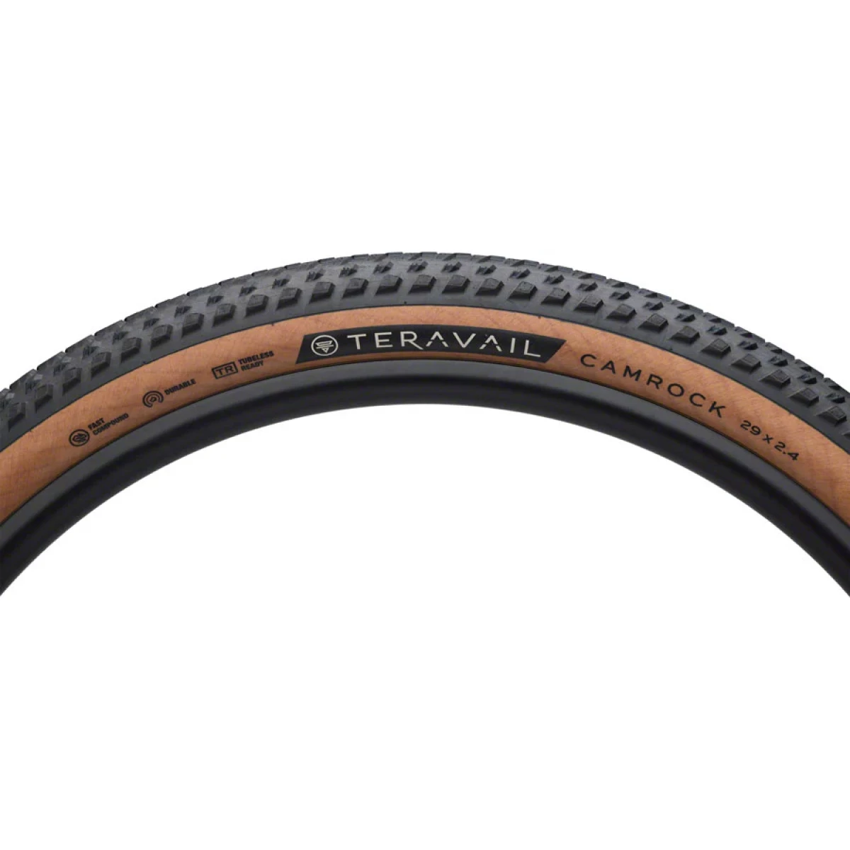 Image of Teravail Camrock Tyre 29 x 2.4 Tan Durable Fast Compound