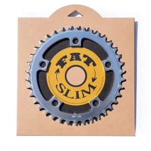 Image of Blue Lug Narrow Wide Chainring 110bcd