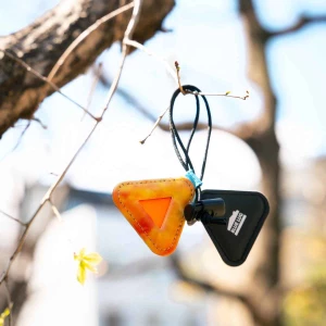 Image of Blue Lug Reflective Mini Triangle - Fire Dye