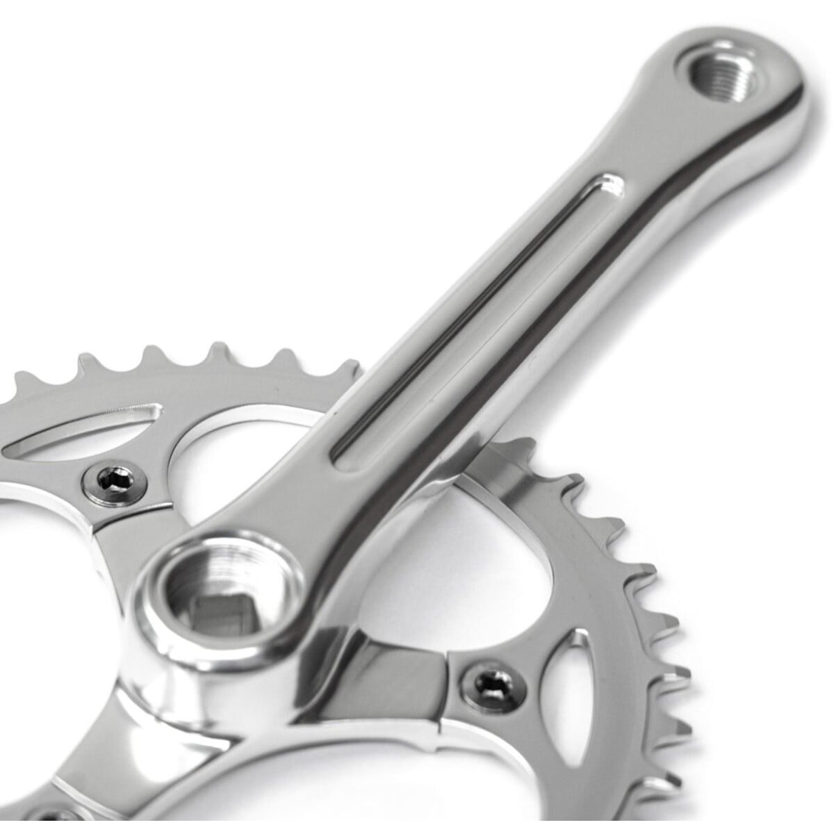 パーツ BLUE LUG XMC triple crank set (silver) BLUE LUG* XMC triple crank set (silver) - BLUE LUG GLOBAL ONLINE STORE