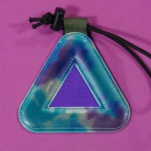 Image of Blue Lug Reflective Larger Triangle - Sherbet