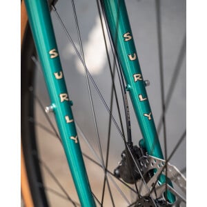 Image of Surly Straggler 2025 GRX 2x12 Bike Subtropic Algae Green