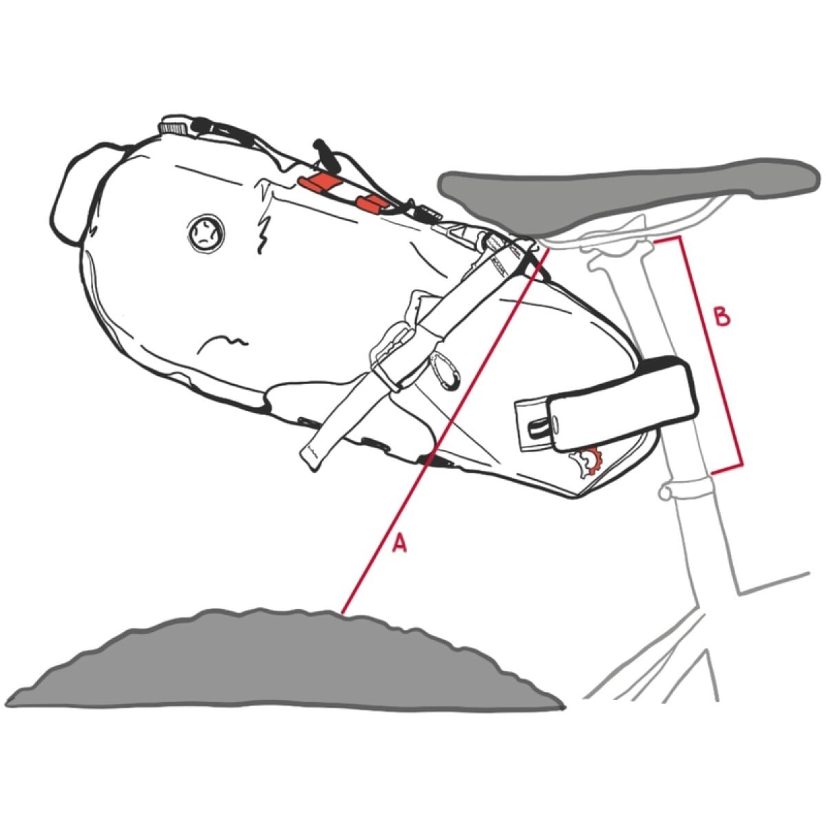 Image of Revelate Designs Spinelock Saddlebag