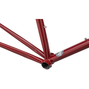 Image of Ritchey Road Logic Classic Frame Kit Red w/Pink Logo